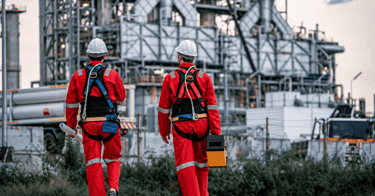 Royal Workforce workers at a construction site